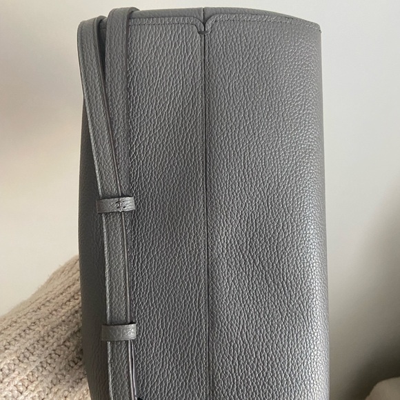 Coach Gray Leather Shoulder Bag - Picture 8 of 12